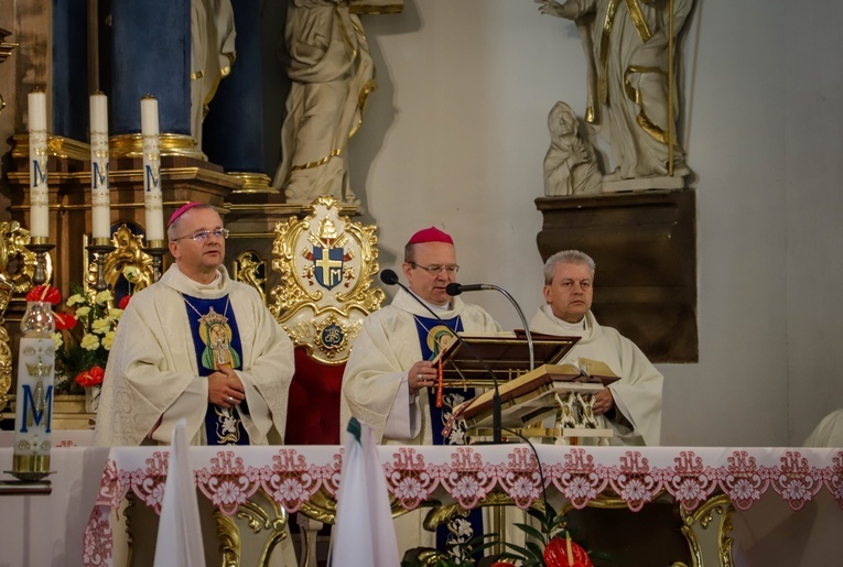 Pielgrzymka leśników do Rokitna