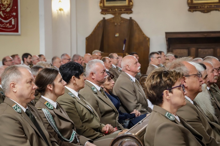 Pielgrzymka leśników do Rokitna