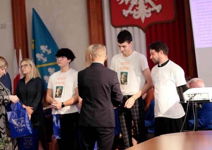 Iława - gala w Starostwie Powiatowym 