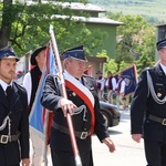 Poświęcenie sztandaru oddziału Związku Podhalan w Radziechowach