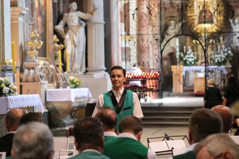 Pielgrzymka orkiestr do Rud