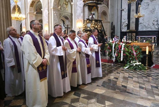 Pożegnanie ks. prof. Michała Drożdża