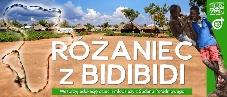 Różańce z Bidibidi wspierają edukację 