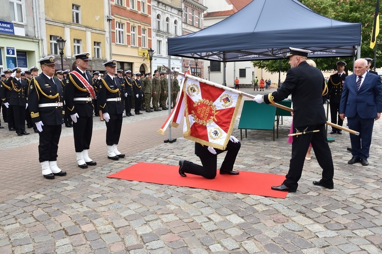 Nowy sztandar marynarzy z Wejherowa