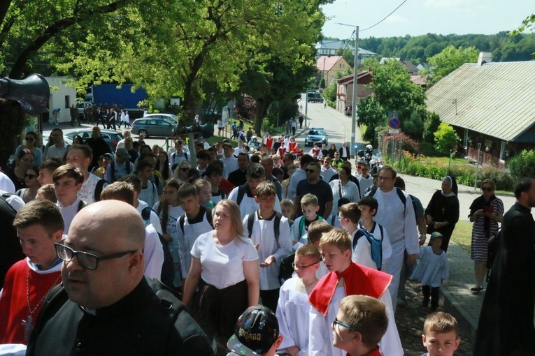 Pielgrzymka LSO do Wąwolnicy