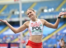 Igrzyska Europejskie - złoty medal Pii Skrzyszowskiej w biegu na 100 m przez płotki