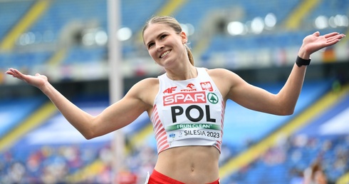 Igrzyska Europejskie - złoty medal Pii Skrzyszowskiej w biegu na 100 m przez płotki