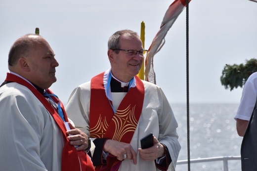 Morskie nabożeństwo na Zatoce i Eucharystia w Pucku