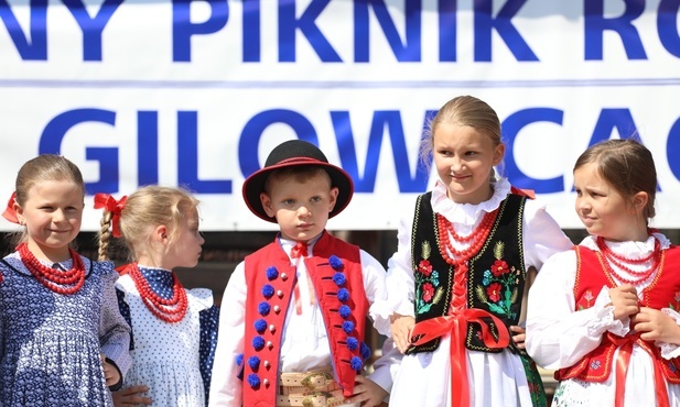 Gilowickie rodziny na pikniku