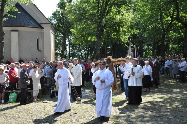 Pielgrzymka mężczyzn i młodzieńców na Górę Świętej Anny