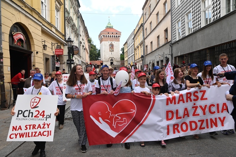 Marsz dla Życia i Rodziny w Krakowie 2023