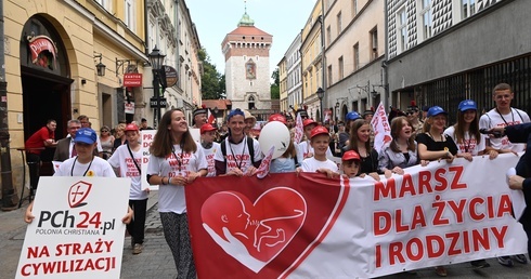 Marsz dla Życia i Rodziny w Krakowie 2023