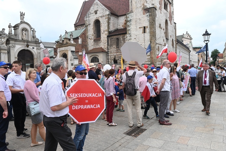 Marsz dla Życia i Rodziny w Krakowie 2023