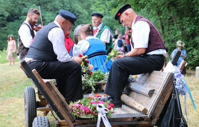 Sobótki w radomskim skansenie