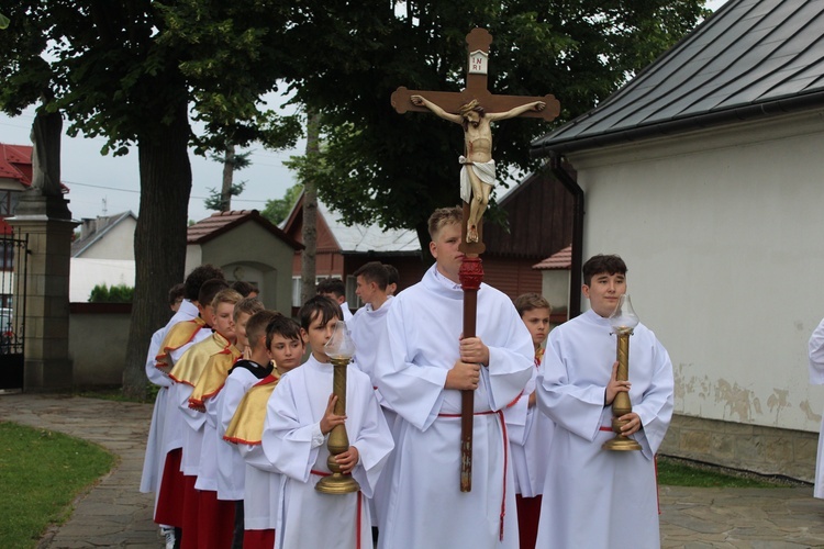Ujanowice. Setna rocznica święceń kapłańskich ks. Bernardyna Dziedziaka