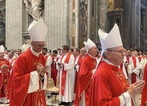 Abp Adrian Galbas w Watykanie: jesteśmy jedną wielką rodziną w łączności z Ojcem Świętym