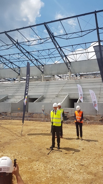 Kolejny etap budowy stadionu GKS-u Katowice 