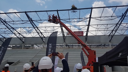 Kolejny etap budowy stadionu GKS-u Katowice 