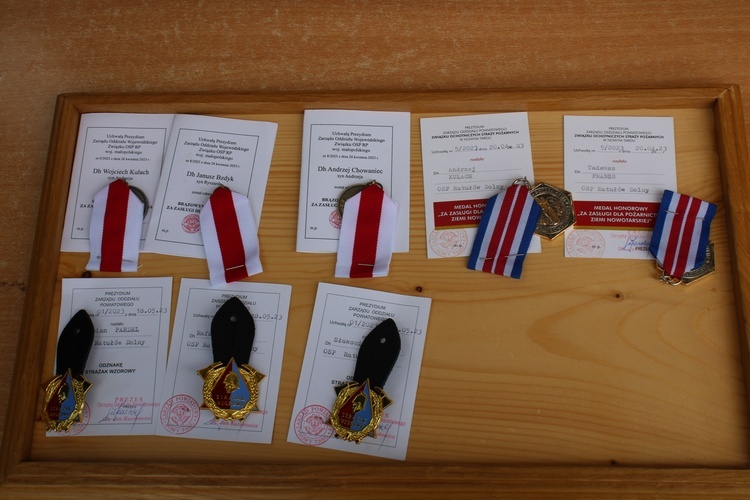 Strażackie święto w Miętustwie