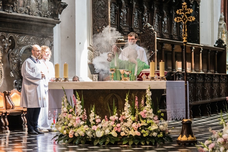 Eucharystia w intencji poległych żołnierzy "Gryfa Pomorskiego"