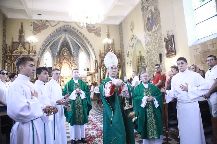 Poświęcenie nowych organów w Przecławiu