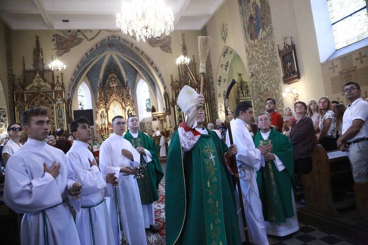 Poświęcenie nowych organów w Przecławiu