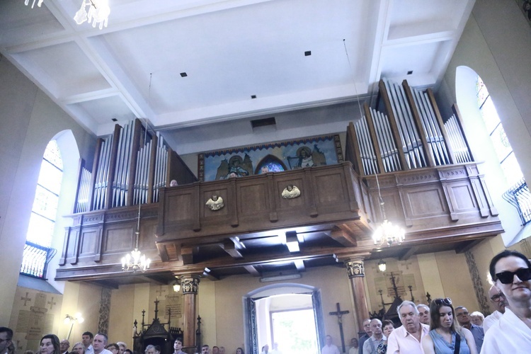 Poświęcenie nowych organów w Przecławiu