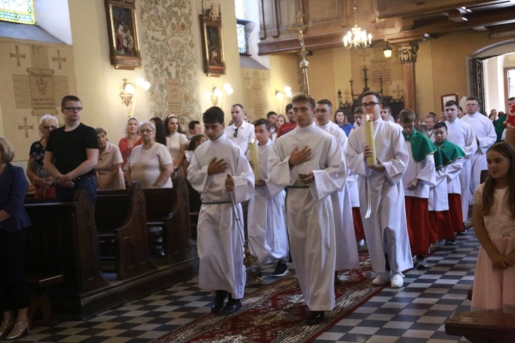 Poświęcenie nowych organów w Przecławiu