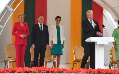 Prezydent Duda: dzisiaj Wilno i Warszawa są bliżej siebie niż kiedykolwiek 