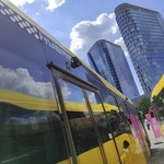 Katowice. Prezentacja autobusów hybrydowych PKM 