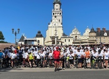 Rowerowi pielgrzymi dotarli do Częstochowy