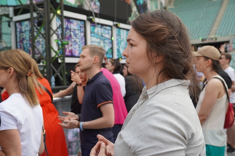 Uwielbienie "Chwała MU" na stadionie Tarczyński Arena - cz. 3