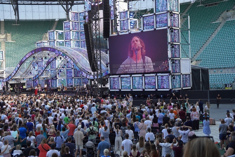 Uwielbienie "Chwała MU" na stadionie Tarczyński Arena - cz. 3