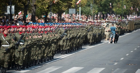 "Silna Biało - Czerwona" - to hasło tegorocznych obchodów święta Wojska Polskiego