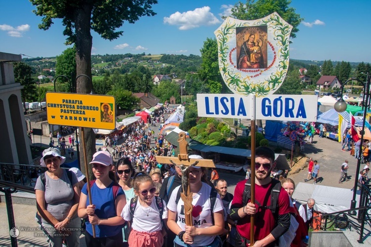 Piesze pielgrzymki na Lipowym Wzgórzu.