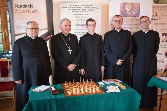 Sandomierz. Mistrzostwa duchowieństwa szachach