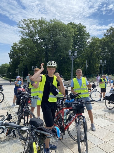 Rzepińska pielgrzymka rowerowa dotarła dziś na Jasną Górę