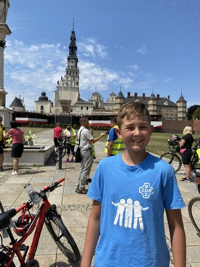 Rzepińska pielgrzymka rowerowa dotarła dziś na Jasną Górę