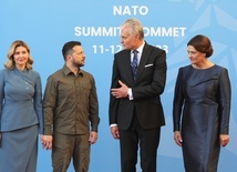 Drugi dzień szczytu NATO w Wilnie, podczas którego odbędzie się inauguracyjne posiedzenie Rady NATO-Ukraina