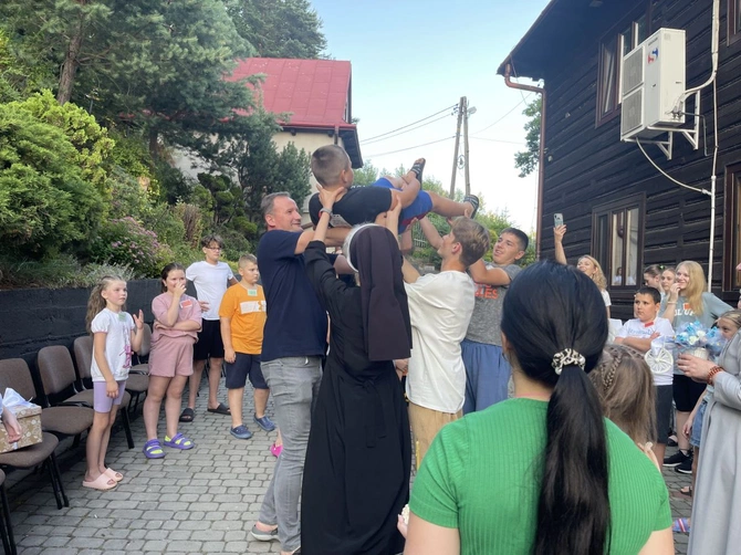 Oaza ukraińskich dzieci w Ciężkowicach