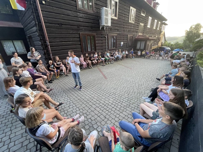 Oaza ukraińskich dzieci w Ciężkowicach