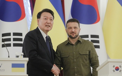 Prezydent Korei Płd.: zwiększymy w tym roku pomoc dla Ukrainy