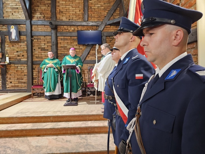 Msza św. z udziałem Szkoły Policji w Słupsku