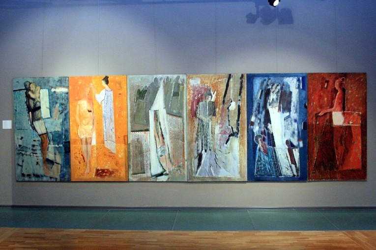 Wernisaż wystawy z okazji 50-lecia pracy twórczej Stanisława Białogłowicza