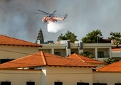Grecja: Pożar na Rodos dotarł do strefy turystycznej, około 1,2 tys. osób czeka na ewakuację
