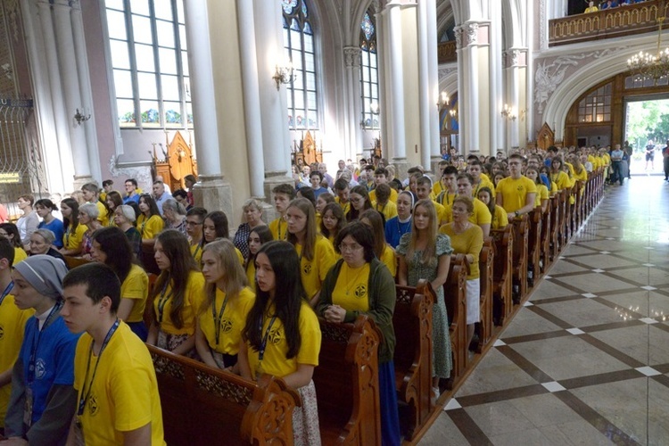 Msza św. na zakończenie obozu FDNT