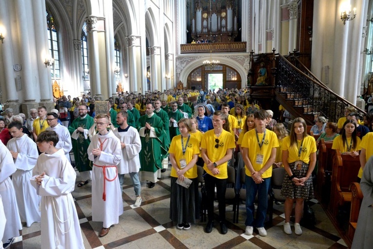 Msza św. na zakończenie obozu FDNT