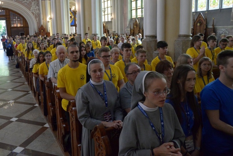 Msza św. na zakończenie obozu FDNT