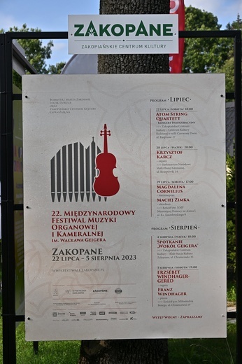XXII Międzynarodowy Festiwal Muzyki Organowej i Kameralnej