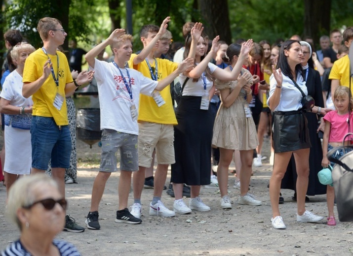 Koncert zespołu Tylko Ty na zakończenie obozu FDNT